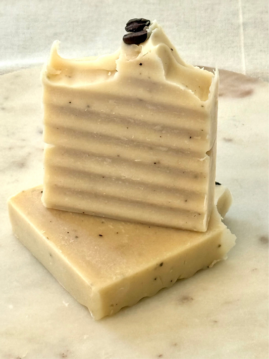 Coffee & Peppermint – All Natural Gentle Scrub Soap